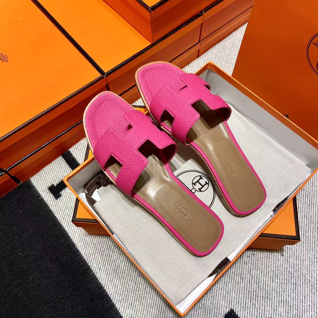 에르메스 올수공 오란 슬리퍼 샌들 토고 41